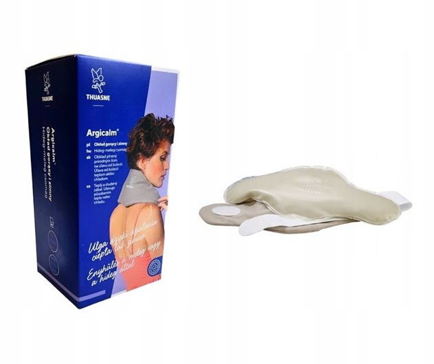 THUASNE ARGICALM 4 OKŁAD TERMICZNY CIEPŁO ZIMNO Z GLINKI POKROWIEC 43x17cm