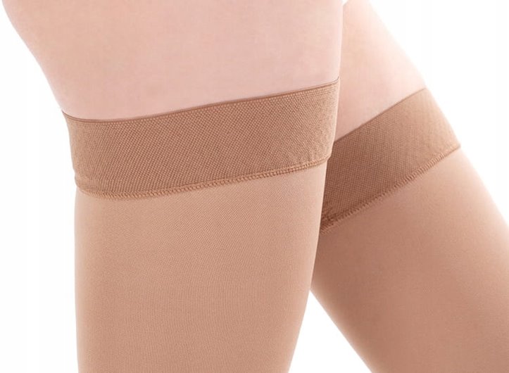 VEERA POŃCZOCHY UCISKOWE CCL1 FORT SOFT 1 STOPNIA 18-21mmHg CZARNE 3 DŁUGIE