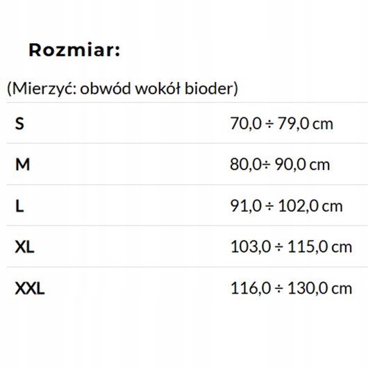 PAS PRZEPUKLINOWY PACHWINOWY JEDNOSTRONNY MĘSKI AR-228-1S PRAWOSTRONNY M