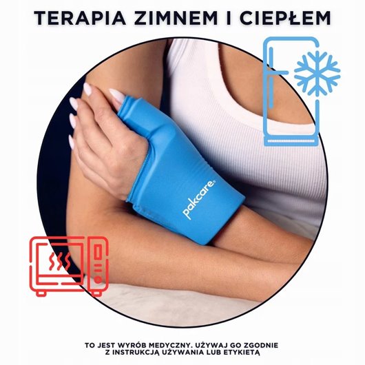 ŻELOWA OPASKA NA DUŻY PALEC KCIUK OKŁAD ŻELOWY KOMPRES CHŁODZĄCY PAKCARE