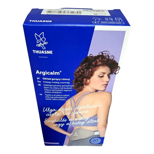 THUASNE ARGICALM 3 OKŁAD TERMICZNY CIEPŁO ZIMNO Z GLINKI POKROWIEC 30x20cm