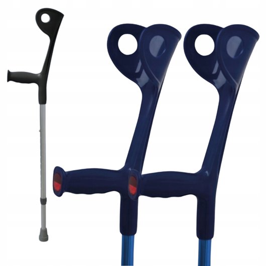 ARMEDICAL KULA ŁOKCIOWA Z OTWARTĄ OBEJMĄ GRANATOWA KOMPLET 2szt
