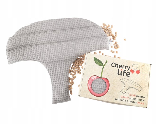 TERMOFOR Z PESTEK WIŚNI NA BÓL BRZUCHA CHERRY LIFE