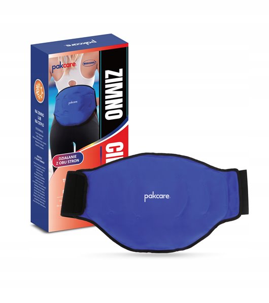 PAS LĘDZWIOWY CHŁODZĄCO GRZEJĄCY TERAPIA KOMPRES NA PLECY OKŁAD ŻELOWY