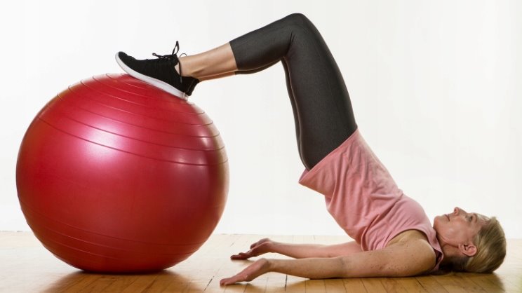 BALANSSEN PIŁKA DO ĆWICZEŃ MEDYCZNA ABS GYM BALL 45cm POMPKA GRATIS