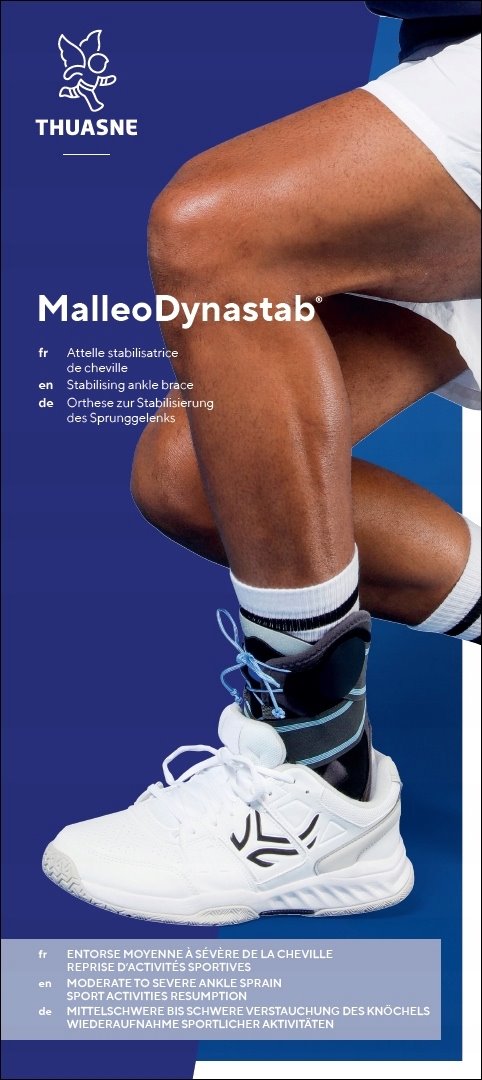 ORTEZA STABILIZATOR STAWU SKOKOWEGO I STOPY MALLEO DYNASTAB THUASNE