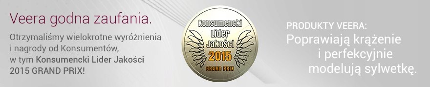 VEERA POŃCZOCHY UCISKOWE 140 DEN 18-21mmHg CZARNE 4 PALCE ZAMKNIĘTE