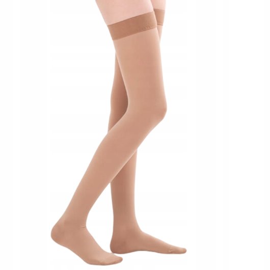 VEERA POŃCZOCHY FORTE CCL2 UCISKOWE NA ŻYLAKI 2 STOPNIA CZARNE 2 DŁUGIE