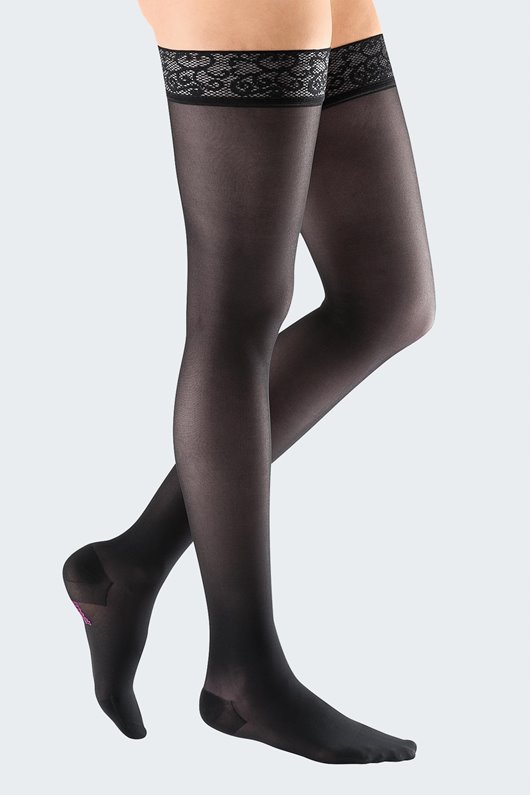 MEDI MEDIVEN SHEER & SOFT POŃCZOCHY UCISKOWE 2 STOPNIA CZARNE 3 NORMAL