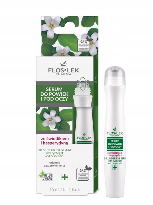 FLOSLEK SERUM POD OCZY ŚWIETLIK I HESPERYDYNA 15ml