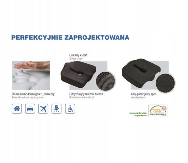 ARMEDICAL PODUSZKA ORTOPEDYCZNA DO SIEDZENIA PREMIUM SEAT MFP-4540