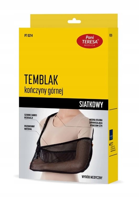 TEMBLAK NA RĘKĘ SIATKOWY PRZEWIEWNY STABILIZATOR KOŃCZYNY GÓRNEJ PT0204 L