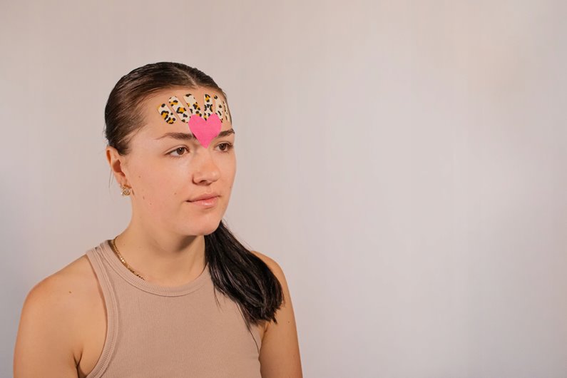 TAŚMA KINESIO KINEZJOLOGICZNA TEJPY PLASTRY TAPE KINESIOTAPING WODOODPORNE