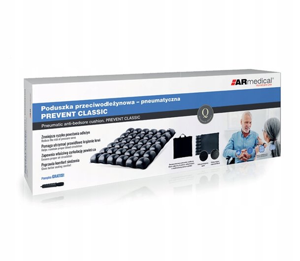 PODUSZKA PRZECIWODLEŻYNOWA - PNEUMATYCZNA PREVENT CLASSIC ARMEDICAL AR-093