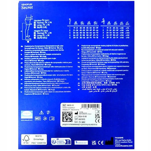 THUASNE POŃCZOCHY VENOFLEX SECRET DAMSKIE CCL1