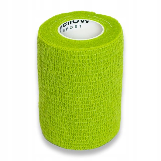 BANDAŻ ELASTYCZNY SAMOPRZYLEPNY KOHEZYJNY 7,5x4,5 ZIELONY 1szt