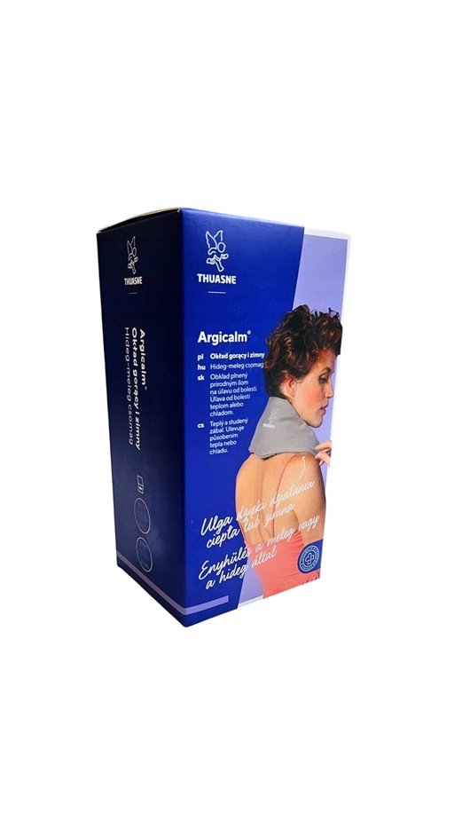 THUASNE ARGICALM 4 OKŁAD TERMICZNY CIEPŁO ZIMNO Z GLINKI POKROWIEC 43x17cm