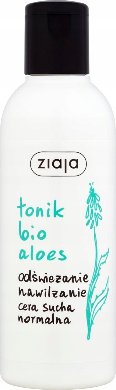 ZIAJA TONIK ALOESOWY DO TWARZY NAWILŻAJĄCY ODŚWIEŻAJĄCY 100ml