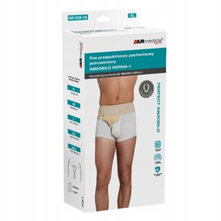 PAS PRZEPUKLINOWY PACHWINOWY JEDNOSTRONNY MĘSKI AR-228-1S LEWOSTRONNY L