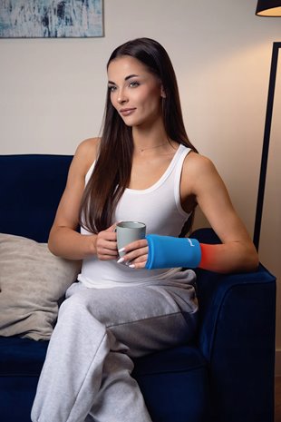 ŻELOWA OPASKA NA NADGARSTEK KOMPRES OKŁAD ŻELOWY CHŁODZĄCY PAKCARE