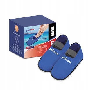 TERAPEUTYCZNE BUTY CHŁODZĄCO GRZEJĄCE KOMPRES NA STOPY OKŁAD ŻELOWY 1 PARA