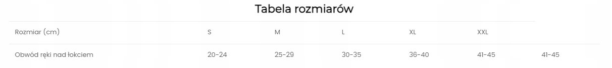 PANI TERESA MEDICA OPASKA ELASTYCZNA NA ŁOKIEĆ PT0304 L