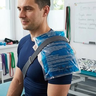Okład żelowy duży Termo Hit 28x34 kompres ciepło zimno na bark kolano plecy