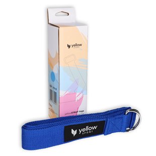 PASEK DO JOGI yellowSTRAP MOCNY 183cm POLSKI PRODUKT SZEROKI PASEK