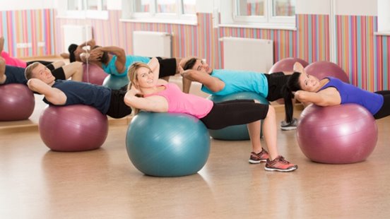 BALANSSEN PIŁKA DO ĆWICZEŃ MEDYCZNA ABS GYM BALL 45cm POMPKA GRATIS