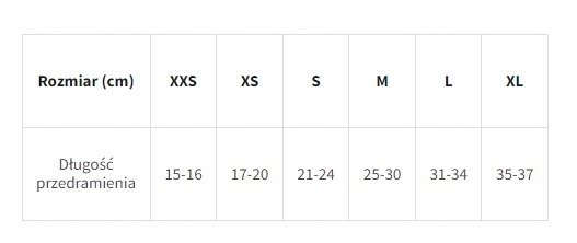 TEMBLAK NA RĘKĘ STABILIZATOR KOŃCZYNY GÓRNEJ GRANATOWY PT0204 XL