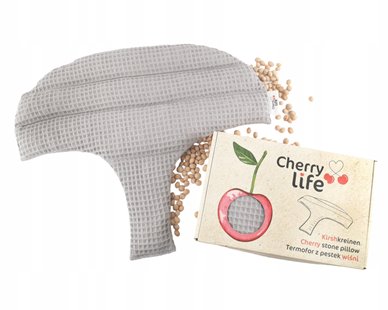 TERMOFOR Z PESTEK WIŚNI NA BÓL BRZUCHA CHERRY LIFE