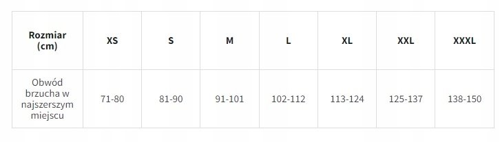 PANI TERESA PAS BRZUSZNY STOMIJNY 16cm PRZEWIEWNY NA RZEP CIELISTY 0106 XS