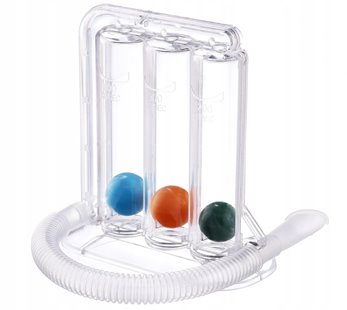 SPIROMETR TRZYKULKOWY DO ĆWICZEŃ ODDECHOWYCH BALANSSEN