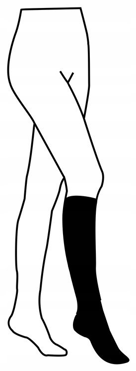 ARIES AVICENUM PODKOLANÓWKI UCISKOWE 360 2 STOPNIA PALCE OTWARTE M NORMAL