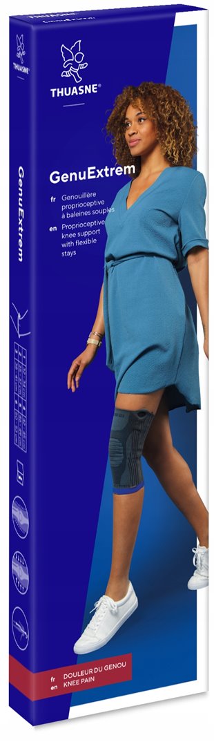 ORTEZA STABILIZATOR NA KOLANO OPASKA ELASTYCZNA WZMOCNIONA GenuExtreme