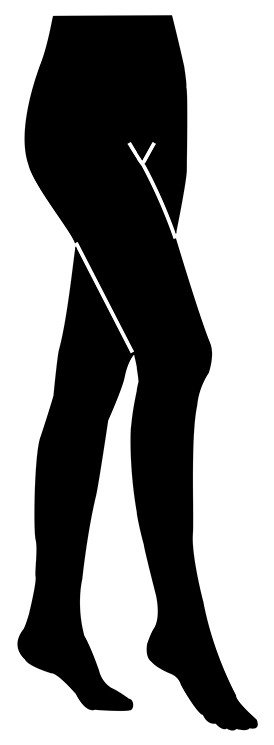 ARIES AVICENUM RAJSTOPY UCISKOWE NA ŻYLAKI 1 STOPNIA CCL1 L LONG