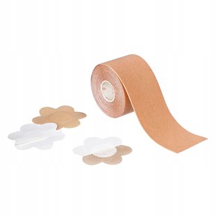 TAŚMA DO PODTRZYMYWANIA BIUSTU MEDYCZNA HIPOALERGICZNA 5x5m 6szt NASUTNIKÓW
