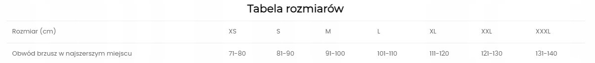 PANI TERESA GORSET STABILIZUJĄCY LĘDŹWIOWO PIERSIOWY 26/2 SZARY PT0236 L