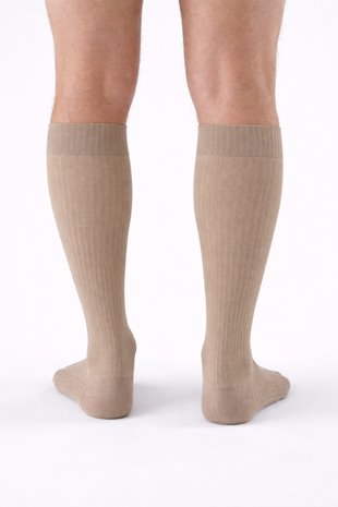 THUASNE PODKOLANÓWKI FAST LIN UCISKOWE Z LNEM MĘSKIE 15-20mmHg