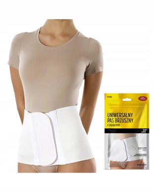 PANI TERESA PAS BRZUSZNY NA RZEP UNIWERSALNY NA PRZEPUKLINĘ 22cm XXXL 0102