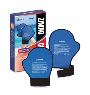 TERAPEUTYCZNE RĘKAWICE CHŁODZĄCO GRZEJĄCE KOMPRES NA DŁONIE OKŁAD ŻELOWY