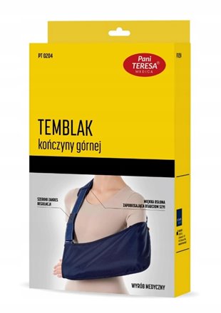 TEMBLAK NA RĘKĘ STABILIZATOR KOŃCZYNY GÓRNEJ GRANATOWY PT0204 XL