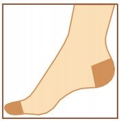 ARIES AVICENUM PODKOLANÓWKI UCISKOWE 310 CCL1 18-21mmHg CZARNE 42-44