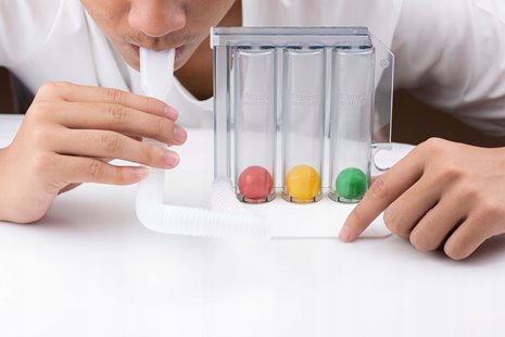 SPIROMETR TRZYKULKOWY DO ĆWICZEŃ ODDECHOWYCH BALANSSEN
