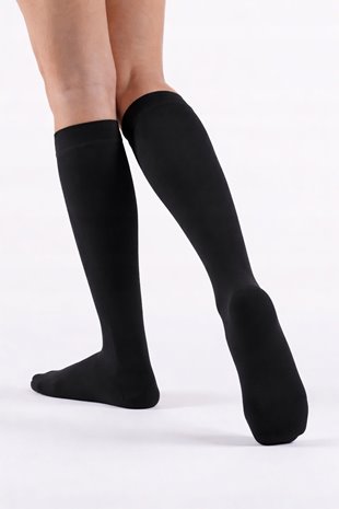 THUASNE PODKOLANÓWKI UCISKOWE VENOFLEX MICRO 2 STOPNIA CCL2 CZARNY ROZ. 6